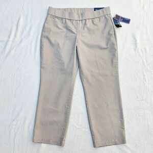 Kim Rogers Beige Pull On Pants Size 14P